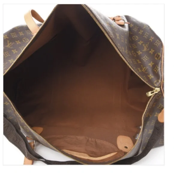 💎✨LARGE RARE✨💎 KEEPALL POLOCHON 65 Louis Vuitton TRAVEL - Picture 4 of 16